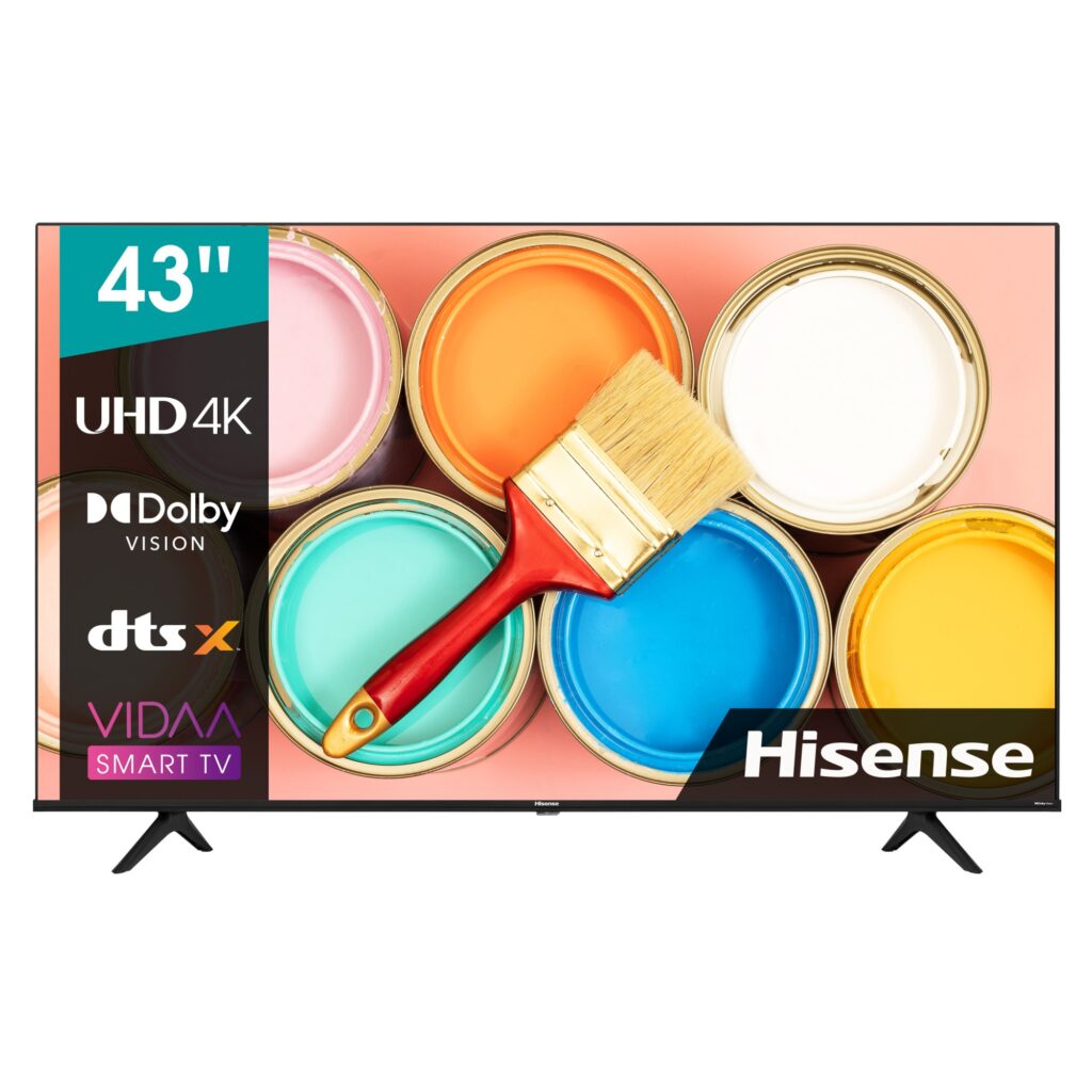 HISENSE 43A6BG 43″ 4K Smart LED TV