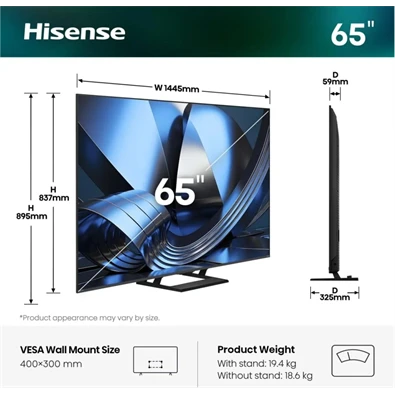 Hisense 65U7S 65″ Ultra HD Smart TV