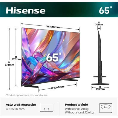 Hisense 65E7S 65″ QLED 4K Smart TV