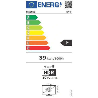 Hisense 40A4S 40″ Full HD Smart TV