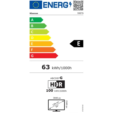 Hisense 55E7S 55″ QLED 4K Smart TV