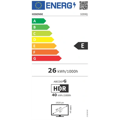 Hisense 32S5Q 32 hüvelykes Full HD Smart QLED TV