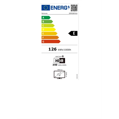 SAMSUNG QE85Q8FAAUXXH 85″ 4K QLED Smart TV