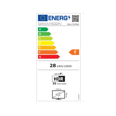 DIMARSON DM-LT22FHD 22 hüvelykes Full HD LED TV