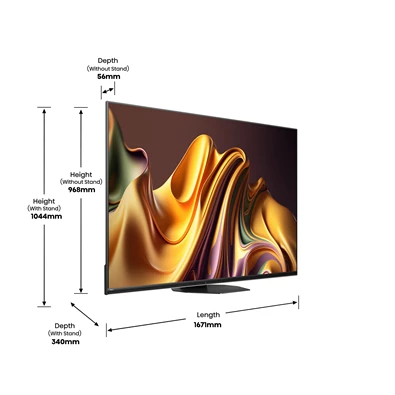 HISENSE 75U8NQ 75″ MiniLED 4K Smart TV