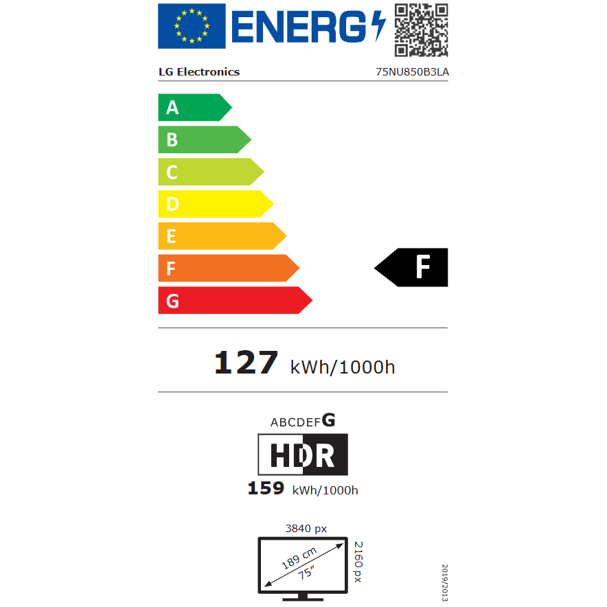 LG 75NU85CB6LA.AEU 75 hüvelykes TV