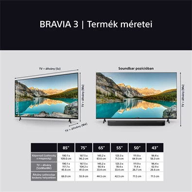 SONY K85S35BP.CEI 85″ 4K UHD Smart LED TV