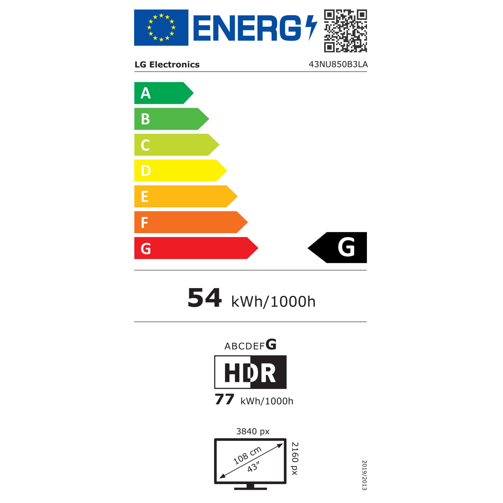 LG 43NU85CB6LA.AEU 43″ TV